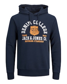 Jack & Jones Denim College-Hoodie Sky Captain Navy