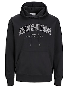 Jack & Jones Varsity Sweat Hoody Black
