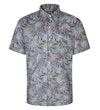 Tropical Print Short Sleeve Shirt Multi Tall