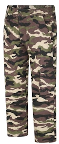 Bigdude Cargo-Camouflage-Hose mit elastischem Bund, Khaki