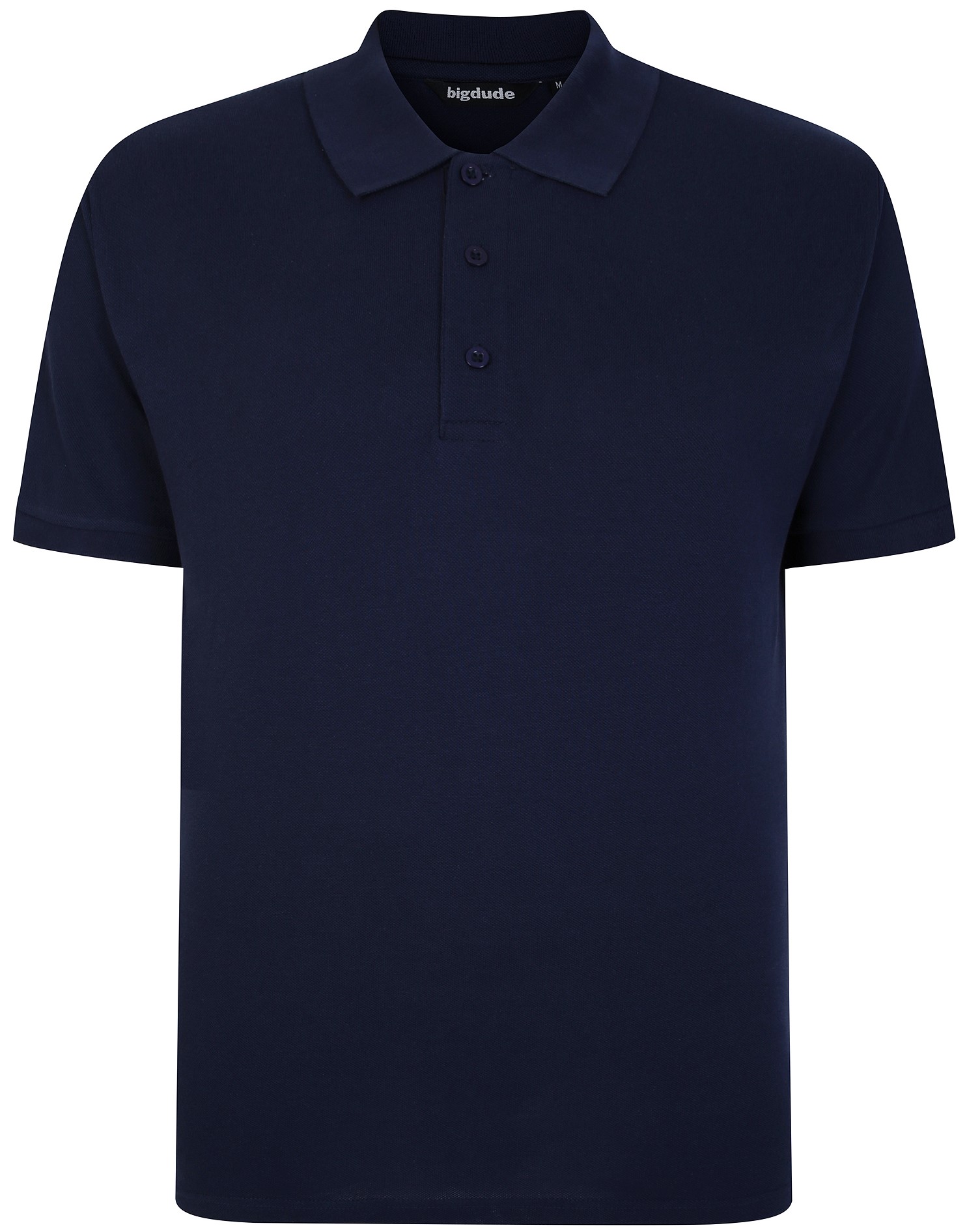 Plain dark hotsell blue polo shirt