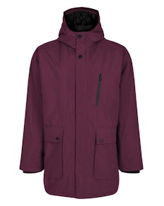 Bigdude Utility Coat Burnt Burgundy