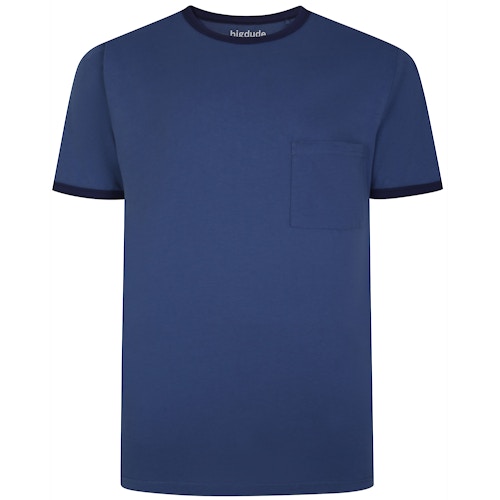 Bigdude T-Shirt Jeansblau