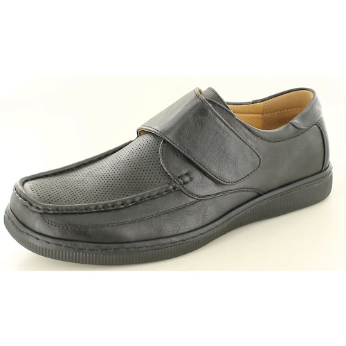 Dr Keller Albie Black Leather Shoe