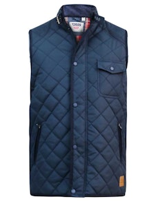 D555 Nightingale Quilted Gilet Jacket Navy