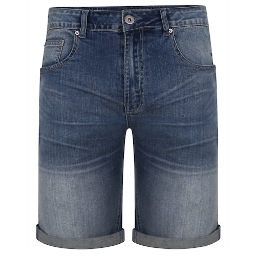 Bigdude Jeans Shorts Mid Wash