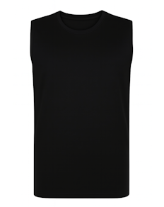 Bigdude Sleeveless Gym T-Shirt Black