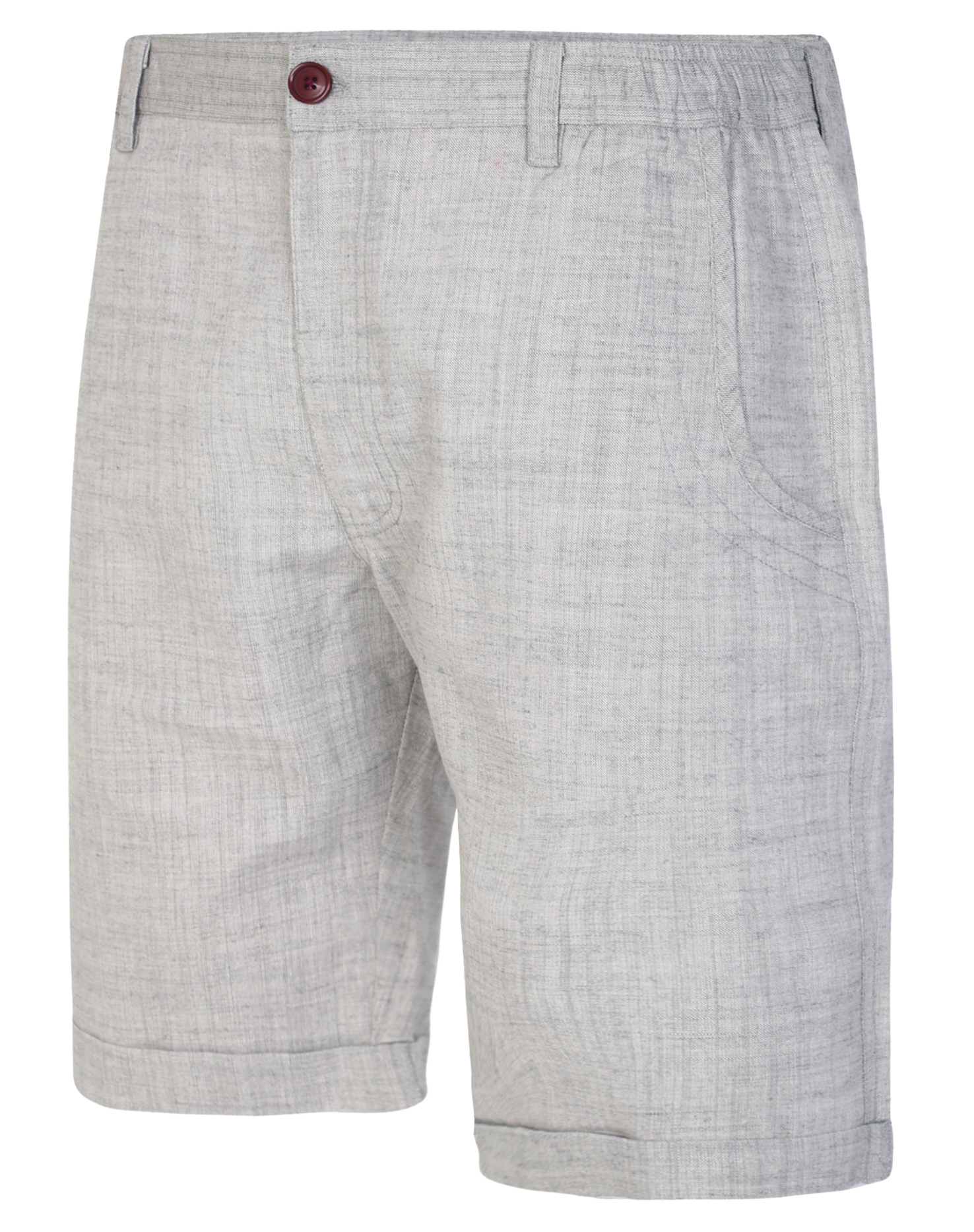 Creekwood Elastic Waist Twill Shorts for Big & Tall Men 100% Pure Cotton 