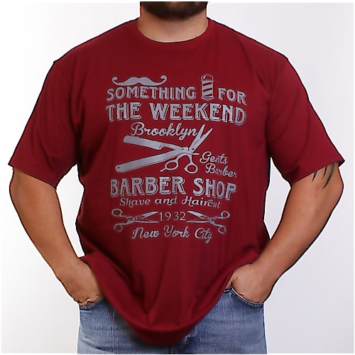 Espionage Red Barber Shop T-Shirt