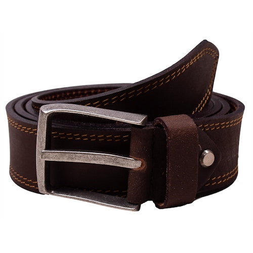 Michael Leather Antique Belt Brown