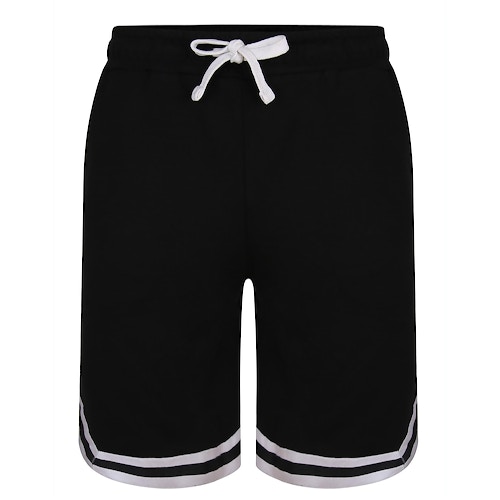 Bigdude Twin Stripe Shorts Black