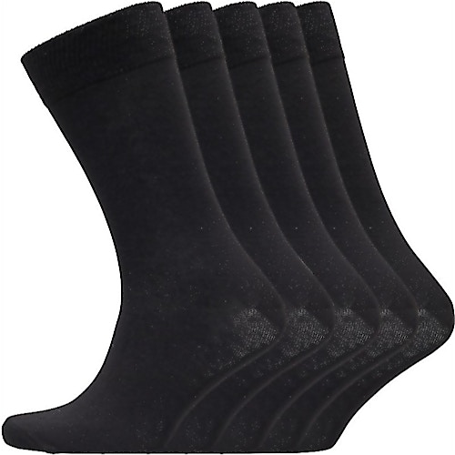 Bench Fred 5 Pack Assorted Socks Black