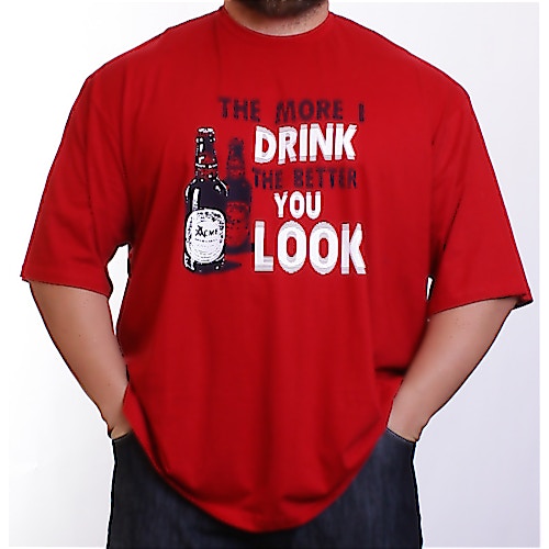 Brooklyn Red Comedy Drinking T-Shirt