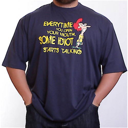 Brooklyn Navy Comedy Idiot T-Shirt
