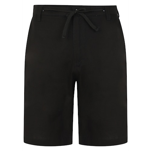 Bigdude Linen Shorts Black
