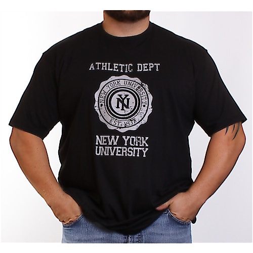 Espionage Black New York University T-Shirt