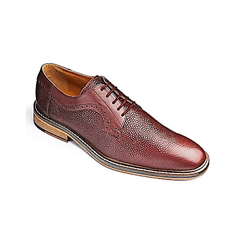 Williams & Brown Lace Up Shoe Burgundy