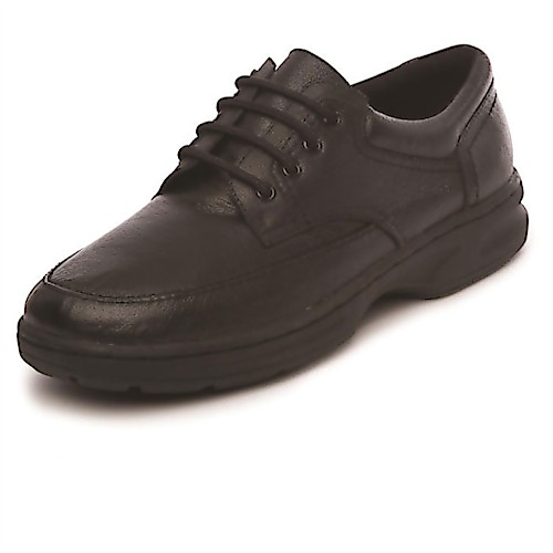 Dr Keller Brian Leather Lace Up Shoe in Black
