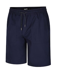 Bigdude Shorts mit elastischer Taille Marineblau