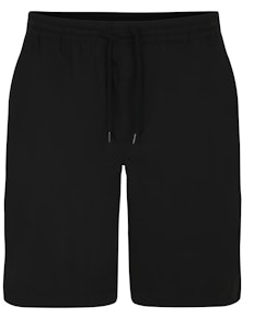 Bigdude Stretch-Shorts mit elastischem Bund, Schwarz