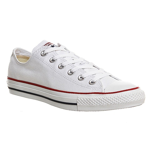 Converse White All Star Oxford Trainers