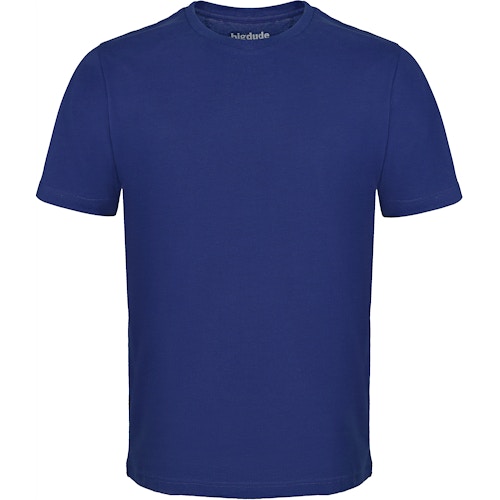 Bigdude T-Shirt mit Rundhalsausschnitt Königsblau Tall Fit 