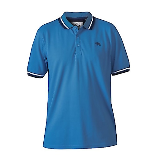 D555 Allante Pique Polo Shirt Royal Blue