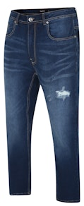 Bigdude Jeans aus Stretch-Denim im Used-Look, mittlere Waschung
