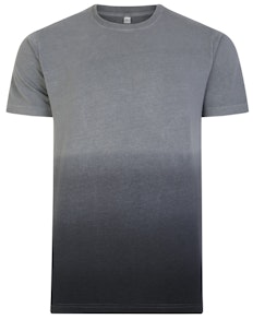 Bigdude Ombre T-Shirt Charcoal Tall