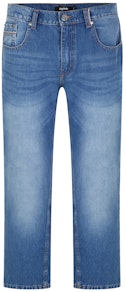 Bigdude Selvedge Ridge Jeans in heller Waschung