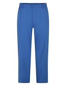 Bigdude Elasticated Waist Chino Trousers Deep Blue
