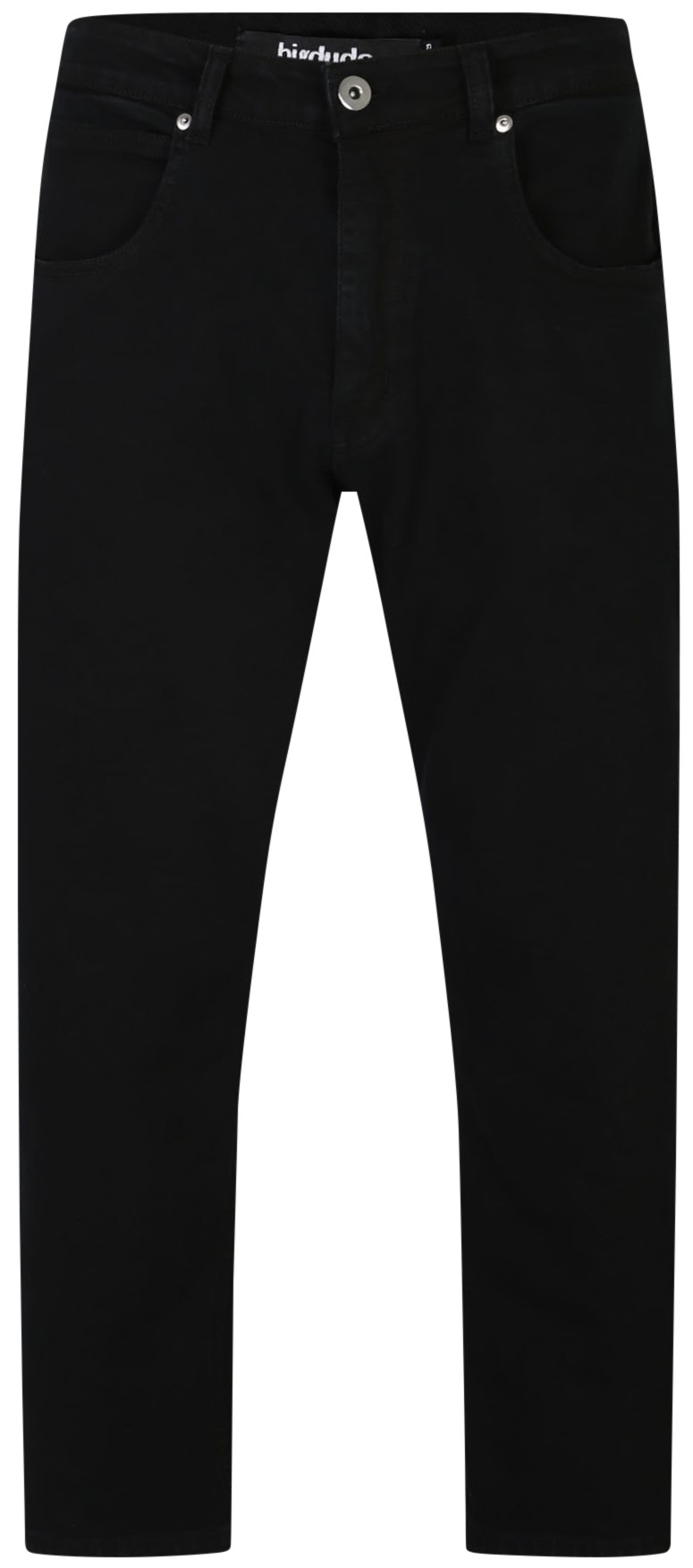 Straight cut black sales jeans