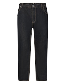Bigdude Elasticated Waist Jeans Dark Tint Wash