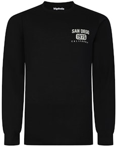 Bigdude San Diego Long Sleeve T-Shirt Black