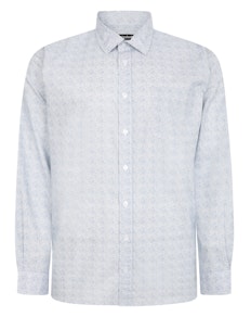 Bigdude Long Sleeve Shirt White