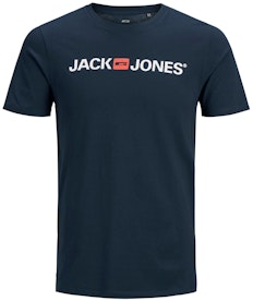 T-Shirt mit Jack & Jones-Logo, Marineblau