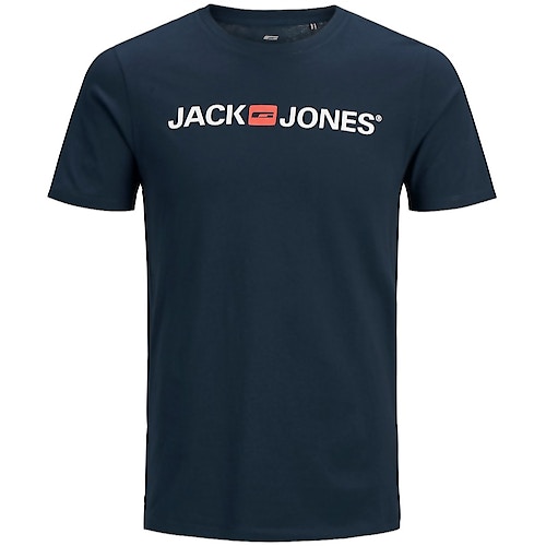 Jack & Jones Logo T-Shirt Navy