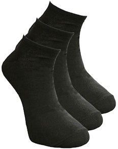 Big Foot Ankle Socken Schwarz