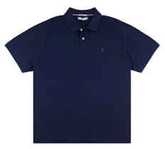 U.S. Polo Assn. Core Piqué-Poloshirt in Marineblau