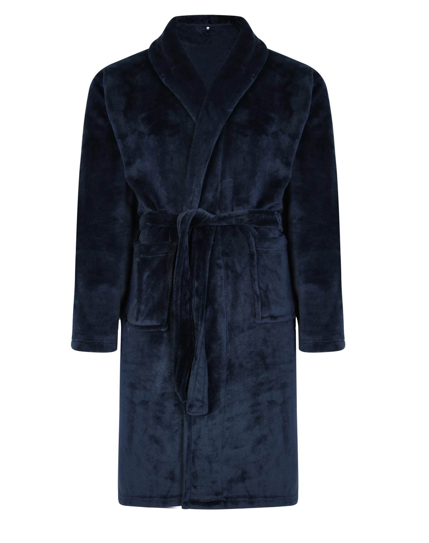 Plush Velour Terry Boys Bathrobe with Hood Navy - Personalization Avai –  Pack for Camp