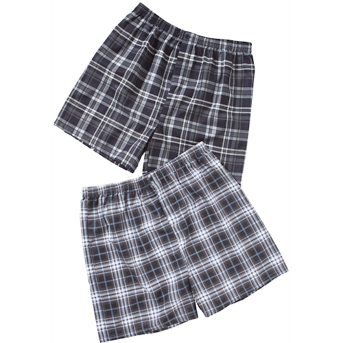 Cotton Valley Pyjama Shorts Doppelpack Grau