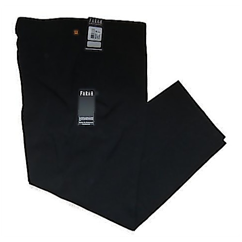 Farah Classic Black Trousers