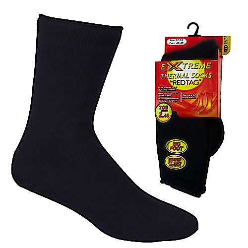 Mens Extreme Thermal Socks Black