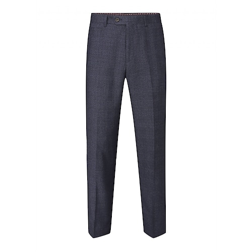 Skopes McGrath Check Trousers Navy