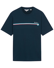 Ben Sherman Core Stripe T-Shirt Dunkelblau