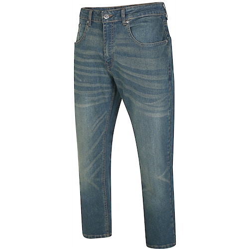 Bigdude Stretch-Vintage-Jeans in mittlerer Waschung
