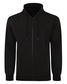Bigdude Extra Heavy Full Zip Hoody Black