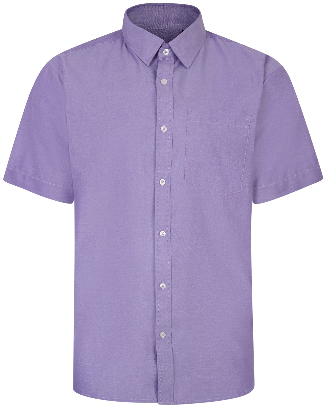 Light purple button outlet down shirt