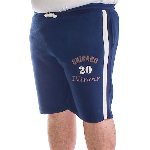 Bigdude Chicago Jogging Shorts Marineblau