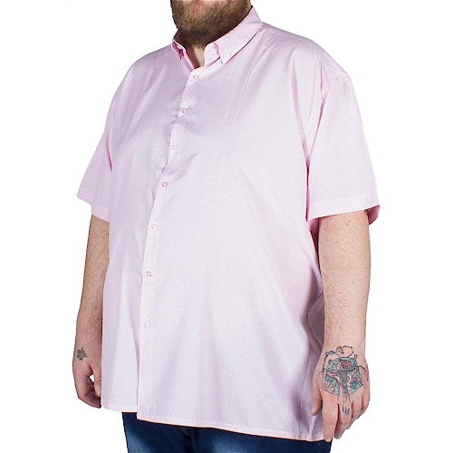 Fitzgerald Spain Short Sleeve Striped Shirt Pink